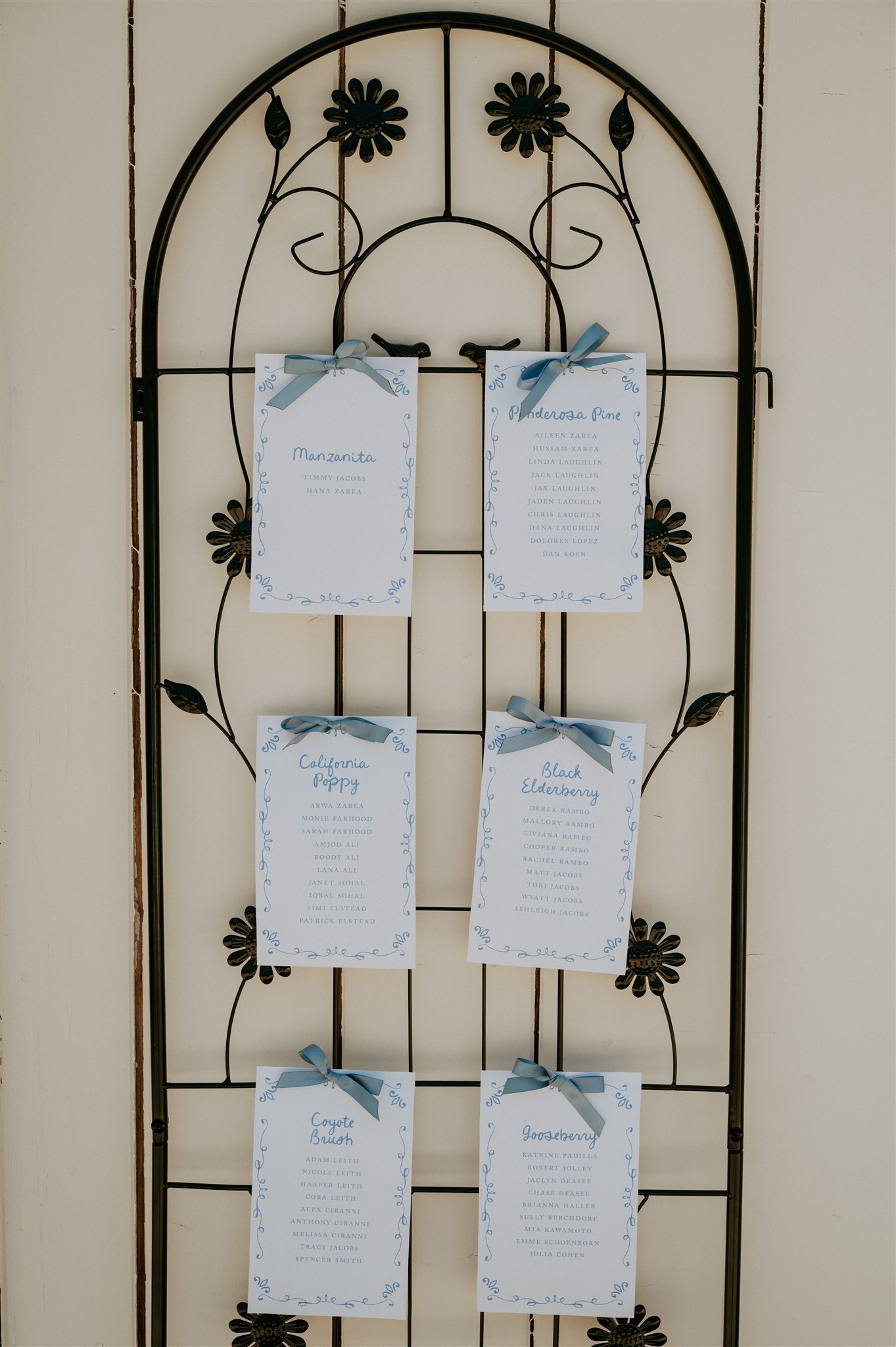 Trellis seating chart